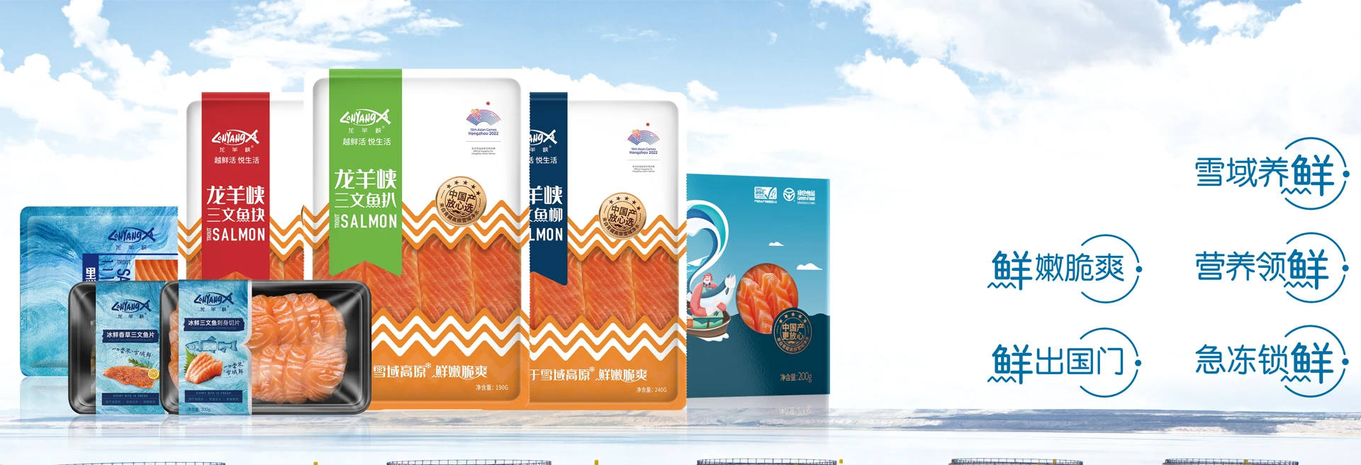 龙洋知鲜三文鱼(虹鳟)